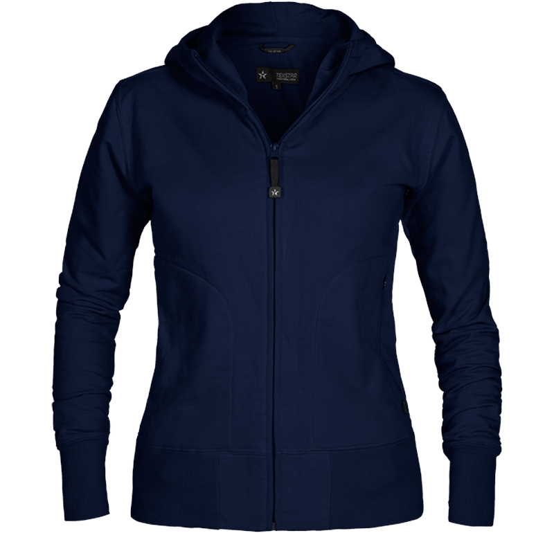 Hooded Cardigan Marinblå