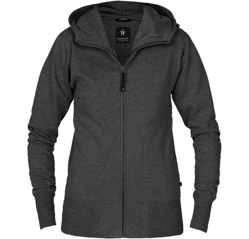 Hooded Cardigan Antracitgrå