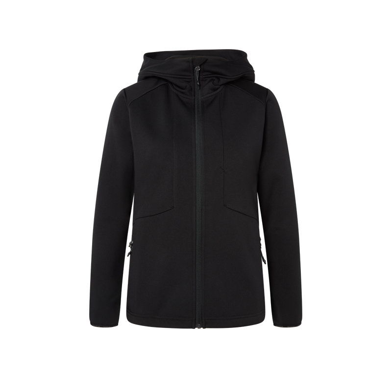 GRIT Zip Hoodie Svart