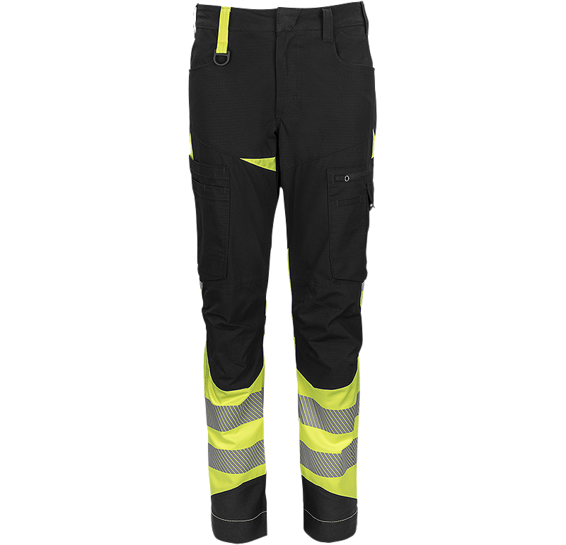 Hi-Vis Functional Trouser Gul/Svart