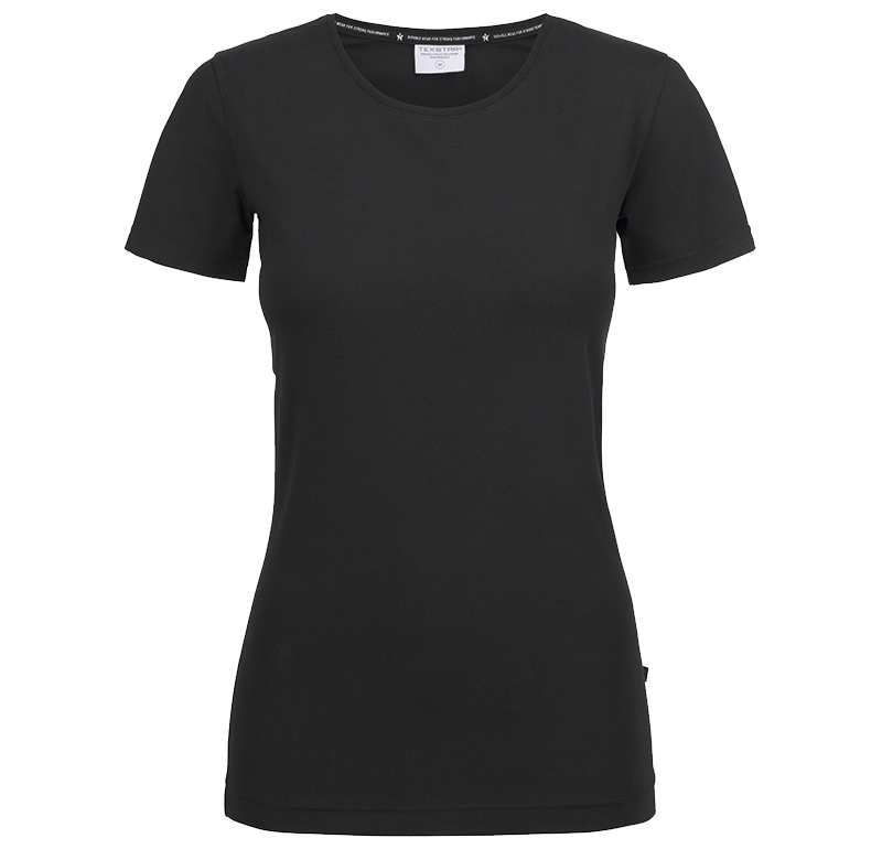 Stretch Crew T-shirt Svart