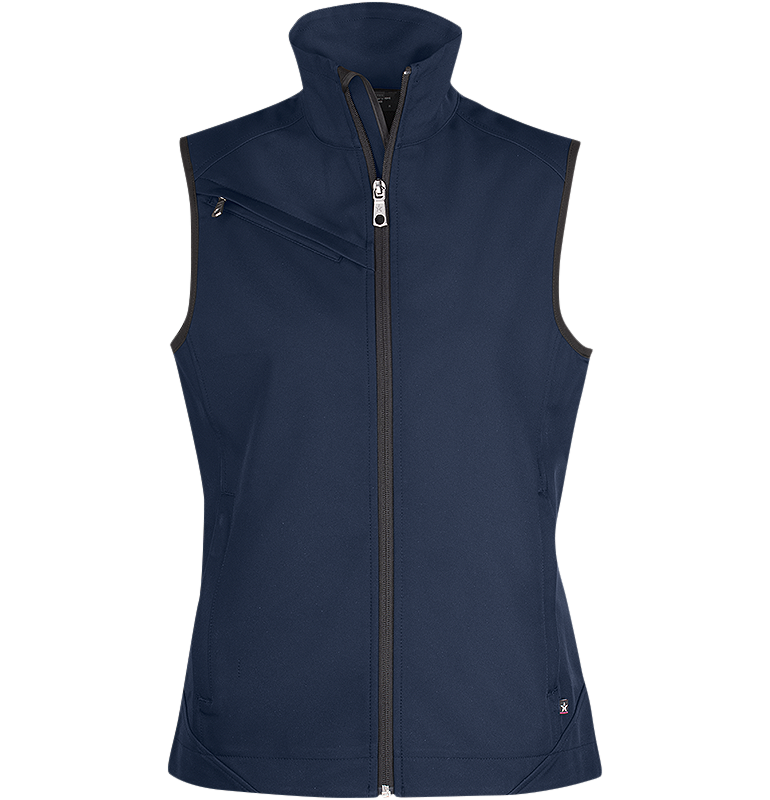 Softshell Vest Marinblå