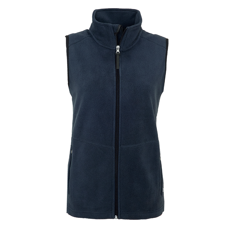 LIGHT FLEECE VEST Marinblå