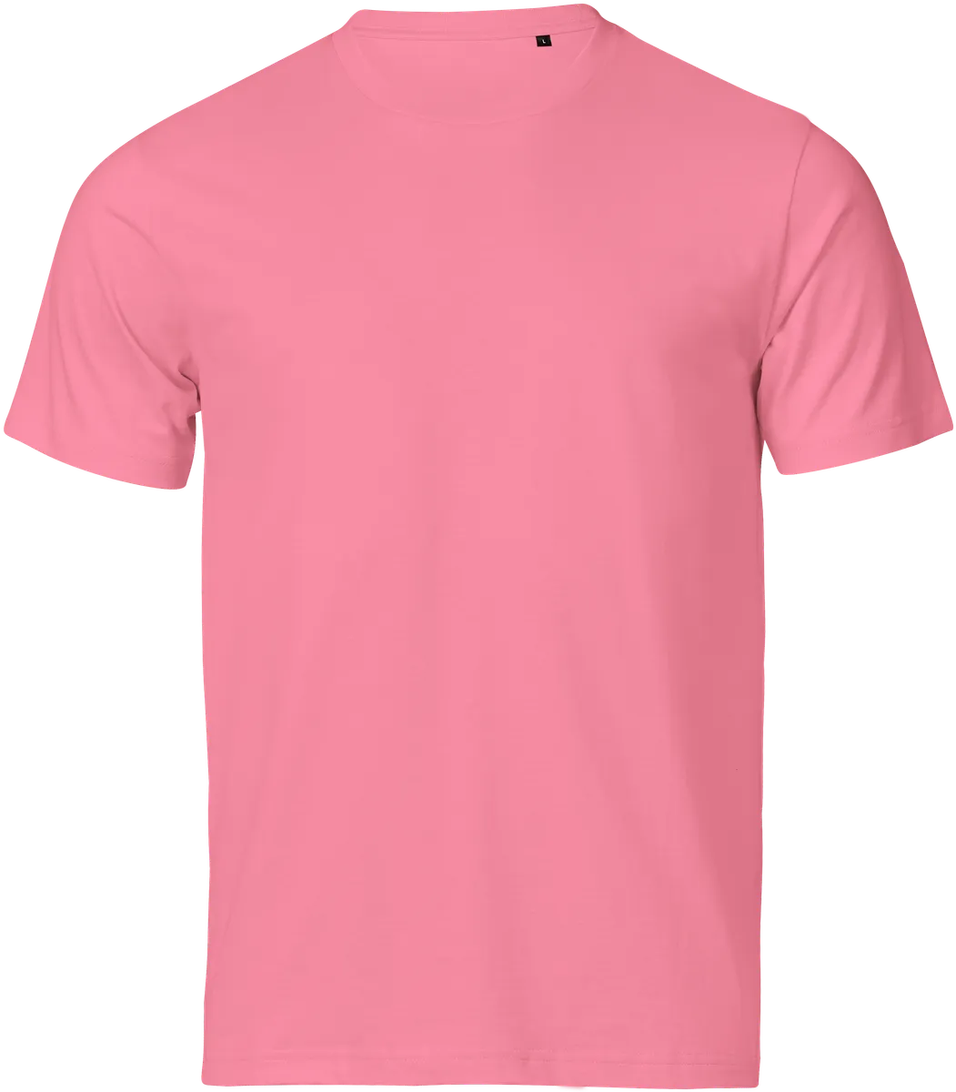 Unlabeled Luxury Tee, t-shirt unisex Bubbelgumrosa