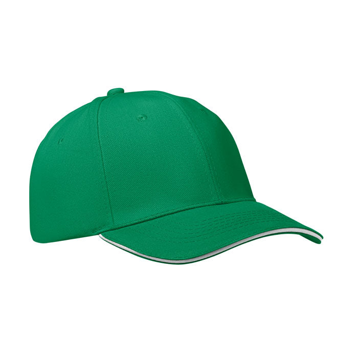 BUFFALO KEPS 6 PANELS 260g Buffalo Präriegrön/Vit