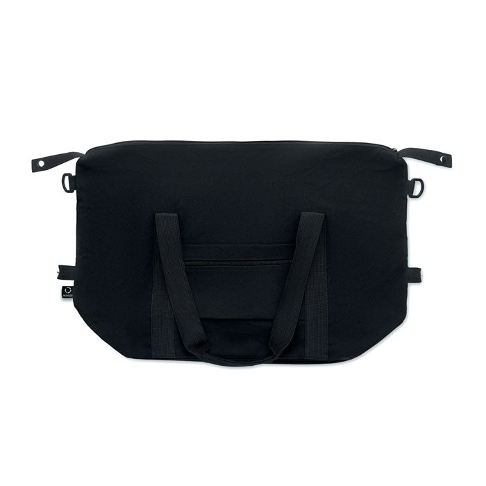 Weekendbag återvunnet material Koper Tote Svart