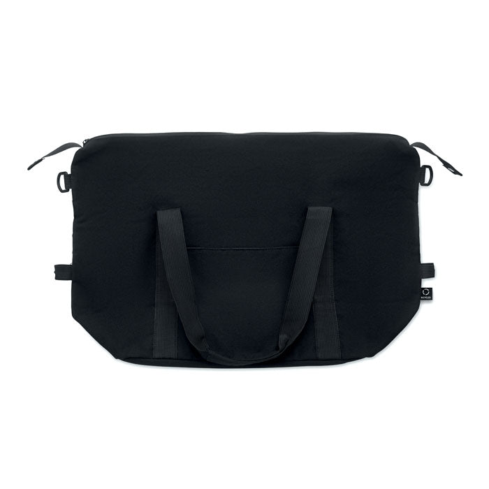 Weekendbag återvunnet material Koper Tote Svart