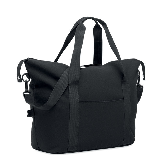 Weekendbag återvunnet material Koper Tote Svart
