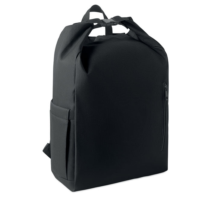15'' laptop ryggsäck, rulltopp Uniton Svart