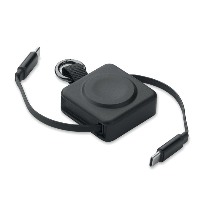 100W USB-C-kabel Skilful Svart