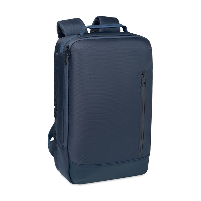 15" dataryggsäck i jacquard Boston Blå