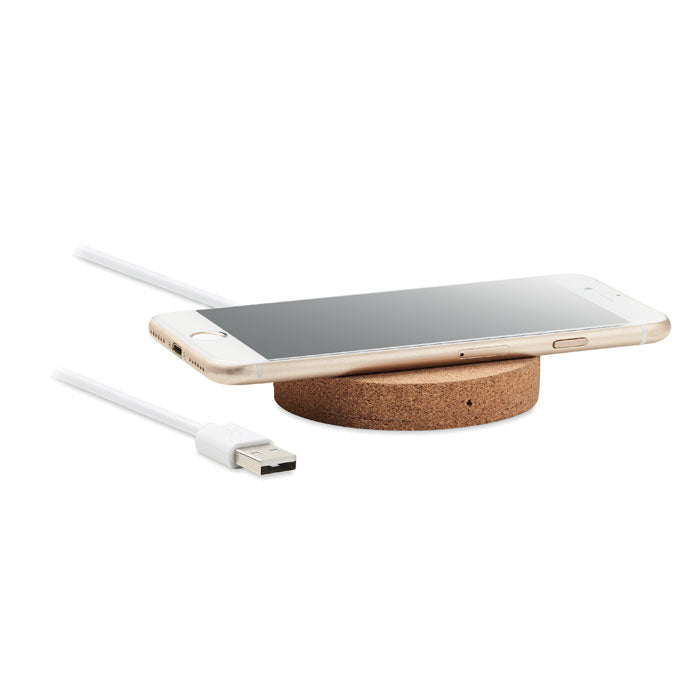10W trådlös laddningsplatta Koke Beige